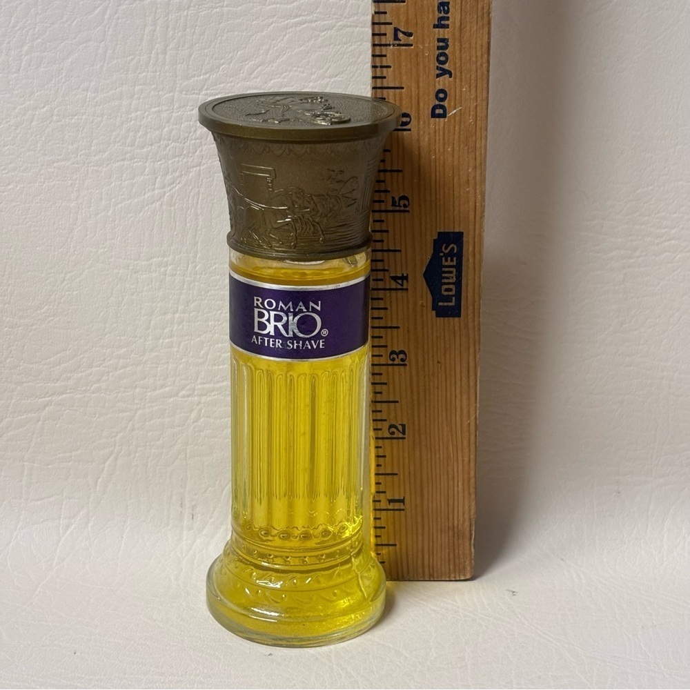 Vintage Leeming ROMAN BRIO AFTERSHAVE Splash for Men 4 fl oz 1970's - Picture 5 of 5